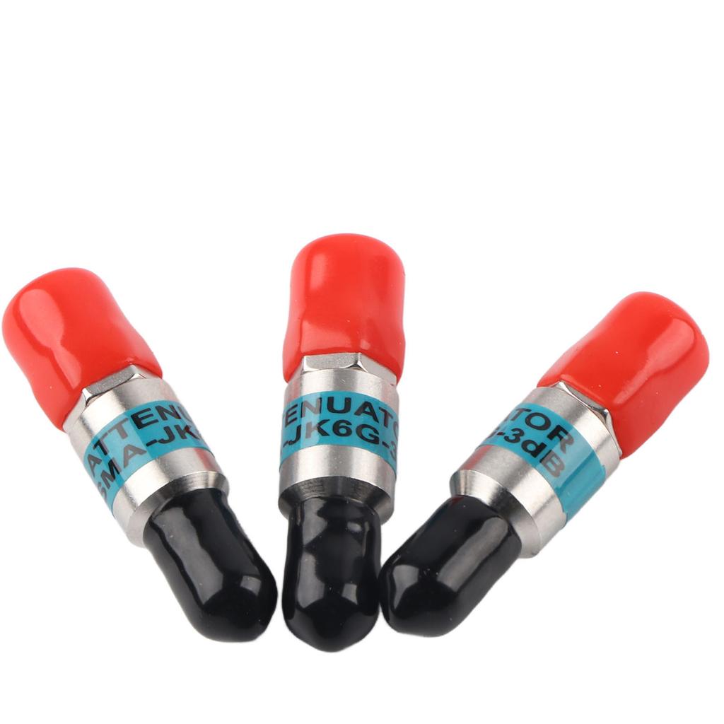 SMAJK Male To Female RF Coaxial Attenuator 2W 6GHz 50 Ohm  130dB (3dB)