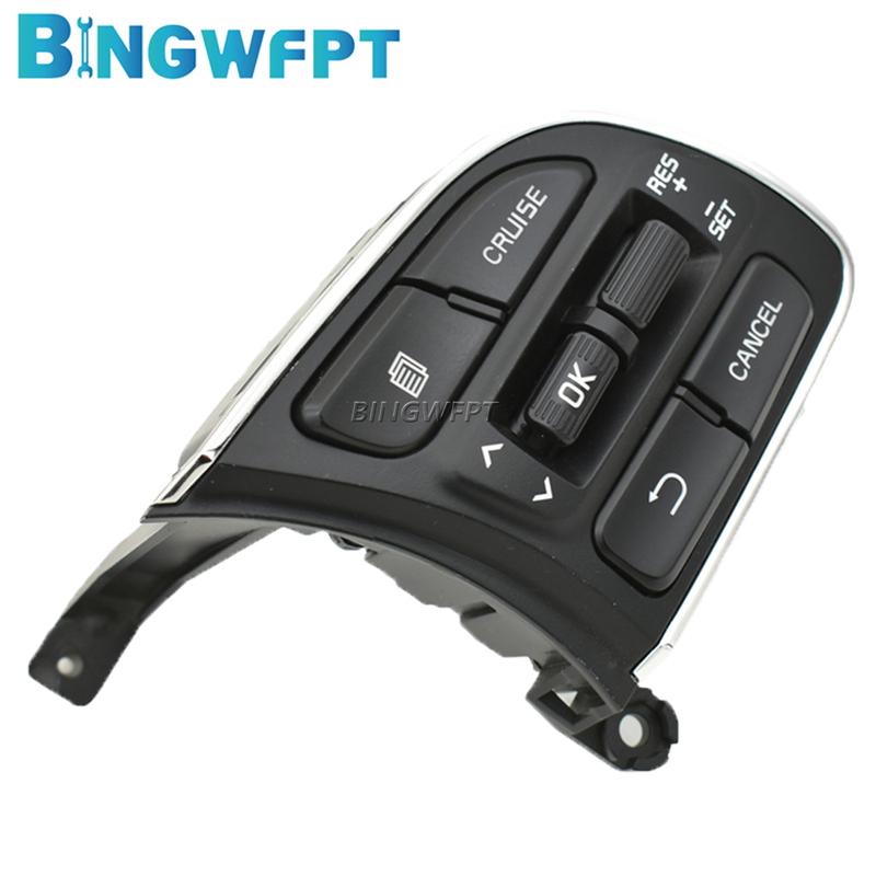 BINGWFPT For Kia K5 2016 2017 2018 Steering Wheel Cruise Button Car Accessories Right Button Button Switch