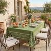 Rectangle 140X240 Cm LUBERON Stain-resistant Printed Tablecloth, by Soleil d'Ocre