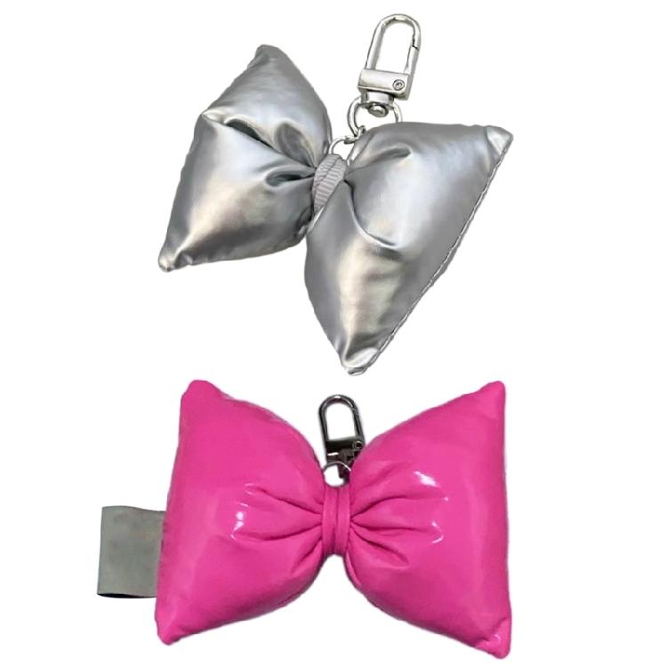 Stylish Keychain Pendant Lovely Bowknot Keychain Keyring Ornament Bag Accessory