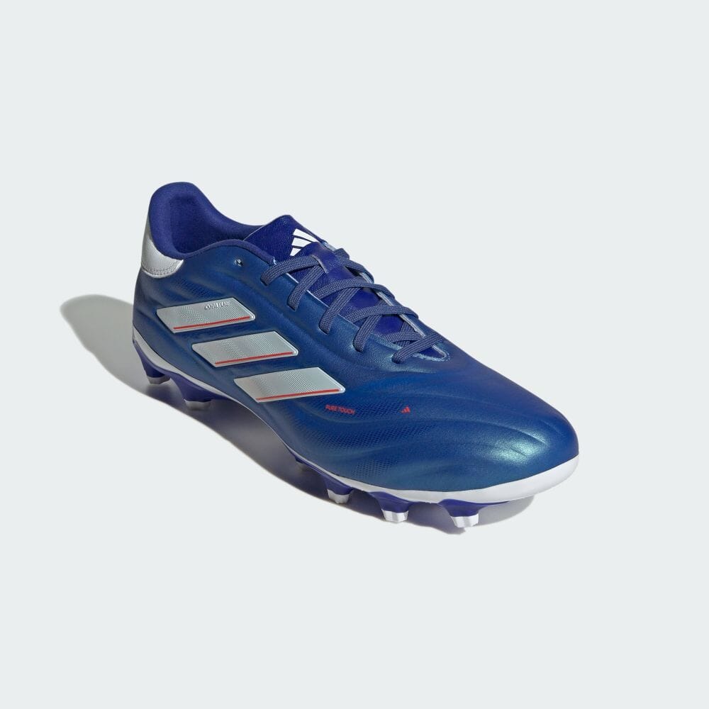 Adidas For Soil and Artificial Turf / COPA PURE II PRO HG/AG Lucid Blue Shoes & Footwear Spikes Unisex Soccer IE7543 Lucid Blue/Footwear White/Solar R