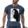 Black And White Beauty Tshirt Art Pattern Printed Casual Top