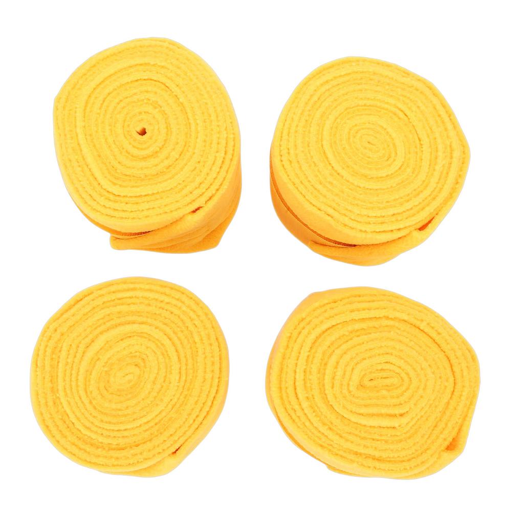 4pcs Horse Leg Wraps Comfortable Soft Fce Wraps Equestrian Leg Bandages Stable Supplies