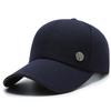 New baseball cap men's cap sun protection sun hat versatile casual hat versatile canvas solid color hat