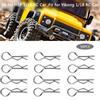 50pcs R Clips R Shape Pins RC Parts Accessory Fit for 1Celsius10   RC Car Vehicle Model