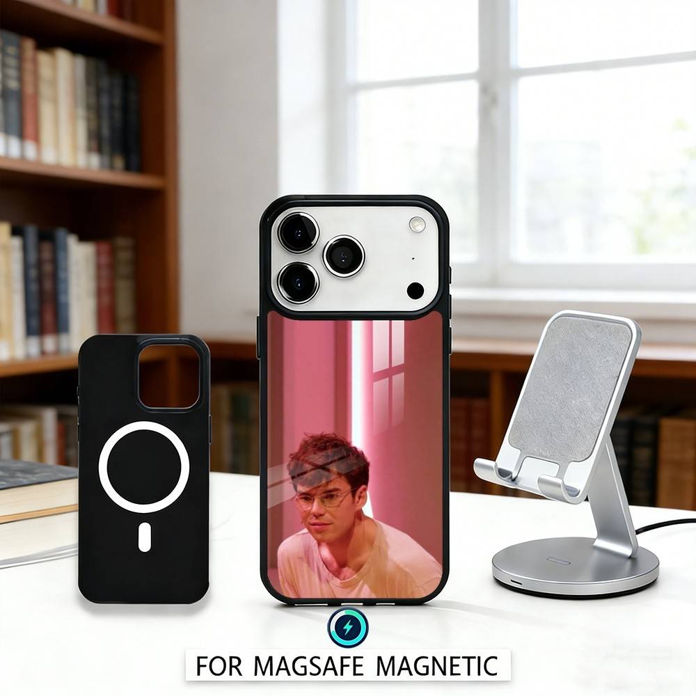 Actor L-Luke Newton Phone Case For iPhone 17,16,15,14,13,12,Pro,Max For Magsafe Magnetic Wireless Charging