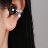 Orecchini Glamour con Pietre di Zircone Accessori Vestibilità Perfetta per Cuffie Freeclip 1 2 Fascino Design a Clip Sicuro