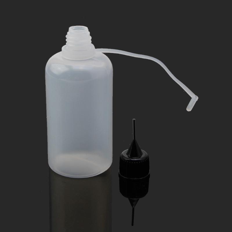 Squeezy Bottle with Nozzles Needle Tip Glue Bottle DIY Paper Art Quilling Tool Precision Bottle Needle Bottle Applicator