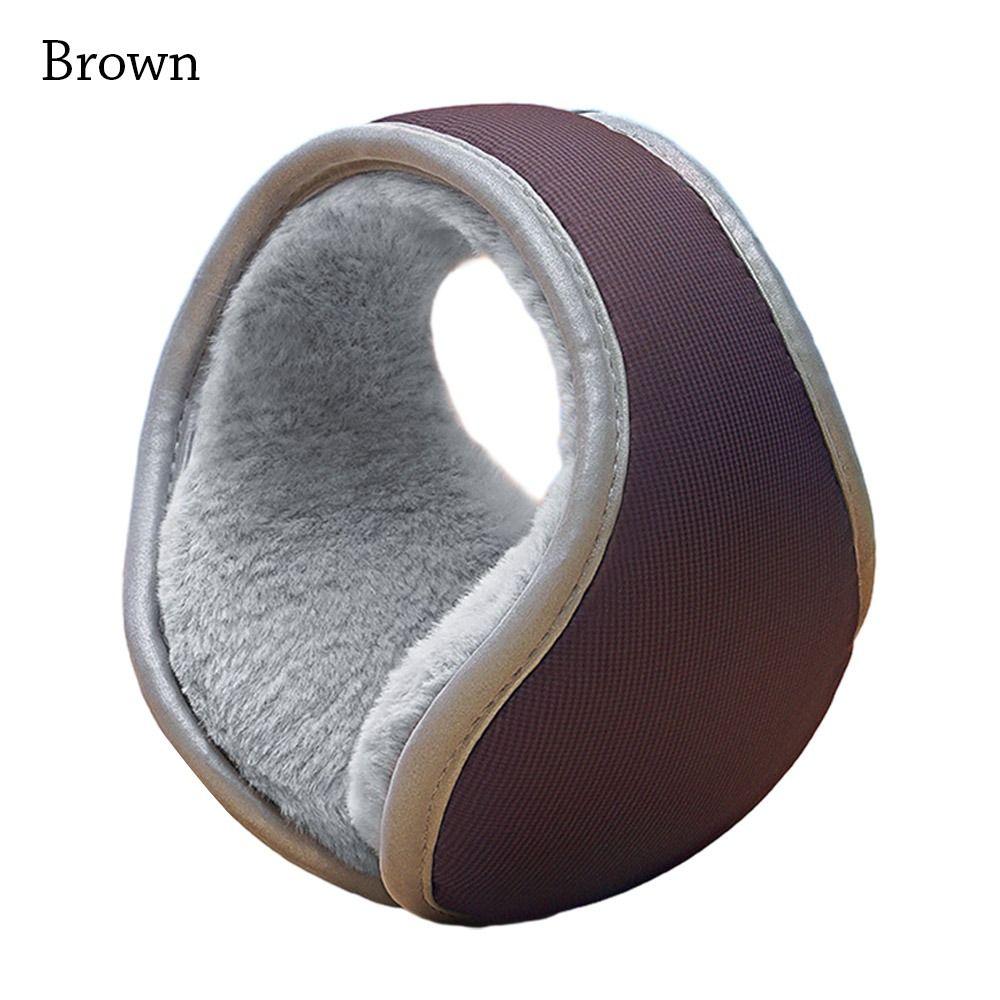 

Мягкие водонепроницаемые наушники-вкладыши для защиты ушей, мягкие утеплители для ушей, мужские и женские коричневый