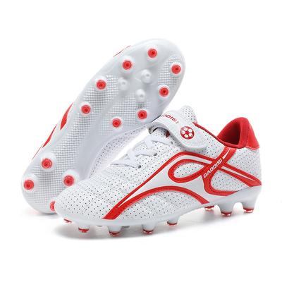 Velcro Children's Football Shoes Spiked Broken Nails Boys' Shoes Girls' Shoes Elementary School Students Game Training Sports Shoes