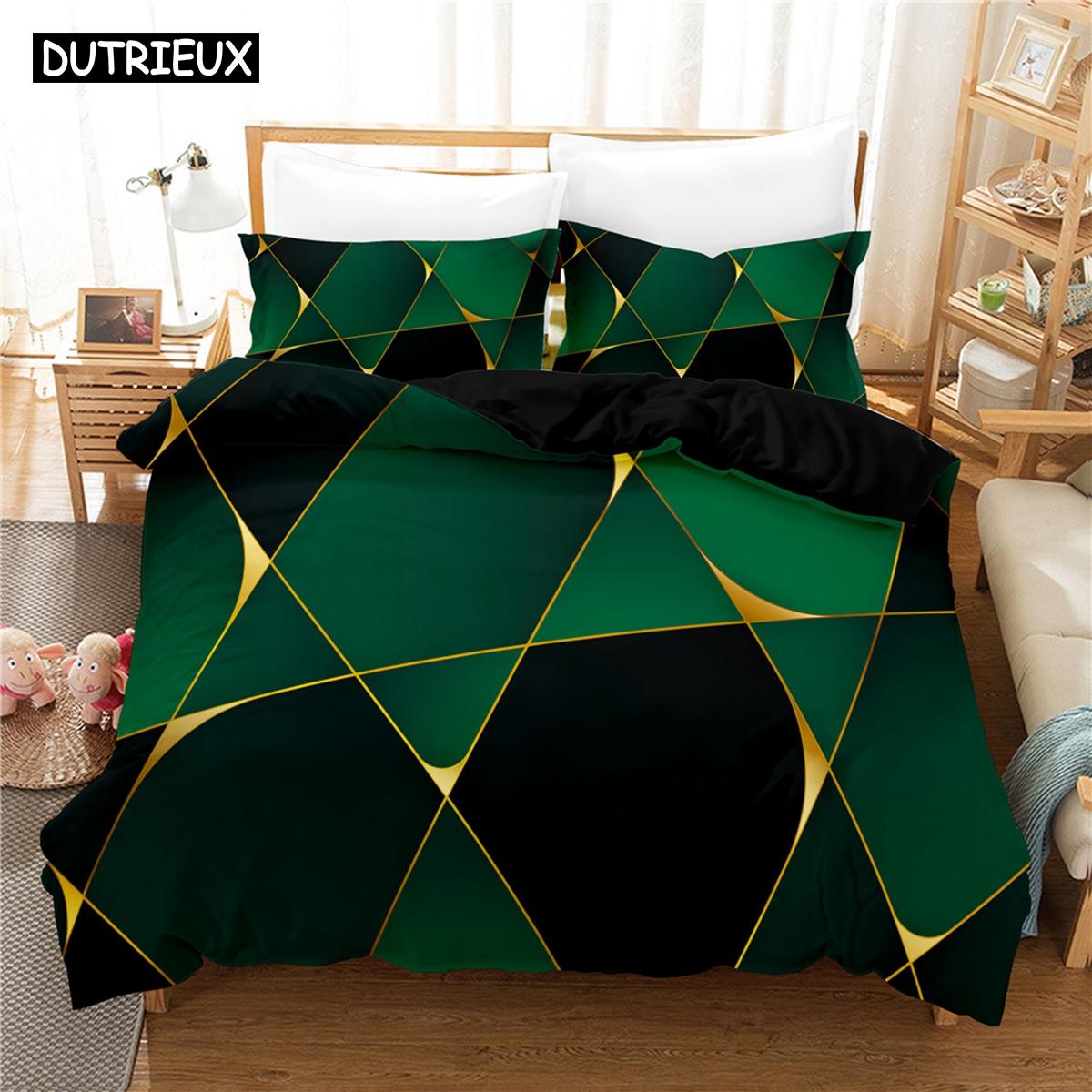 

3D Stone Bedding Sets Duvet Cover Set With Pillowcase Twin Full Queen King Bedclothes Bed Linen EU single(135x200cm)