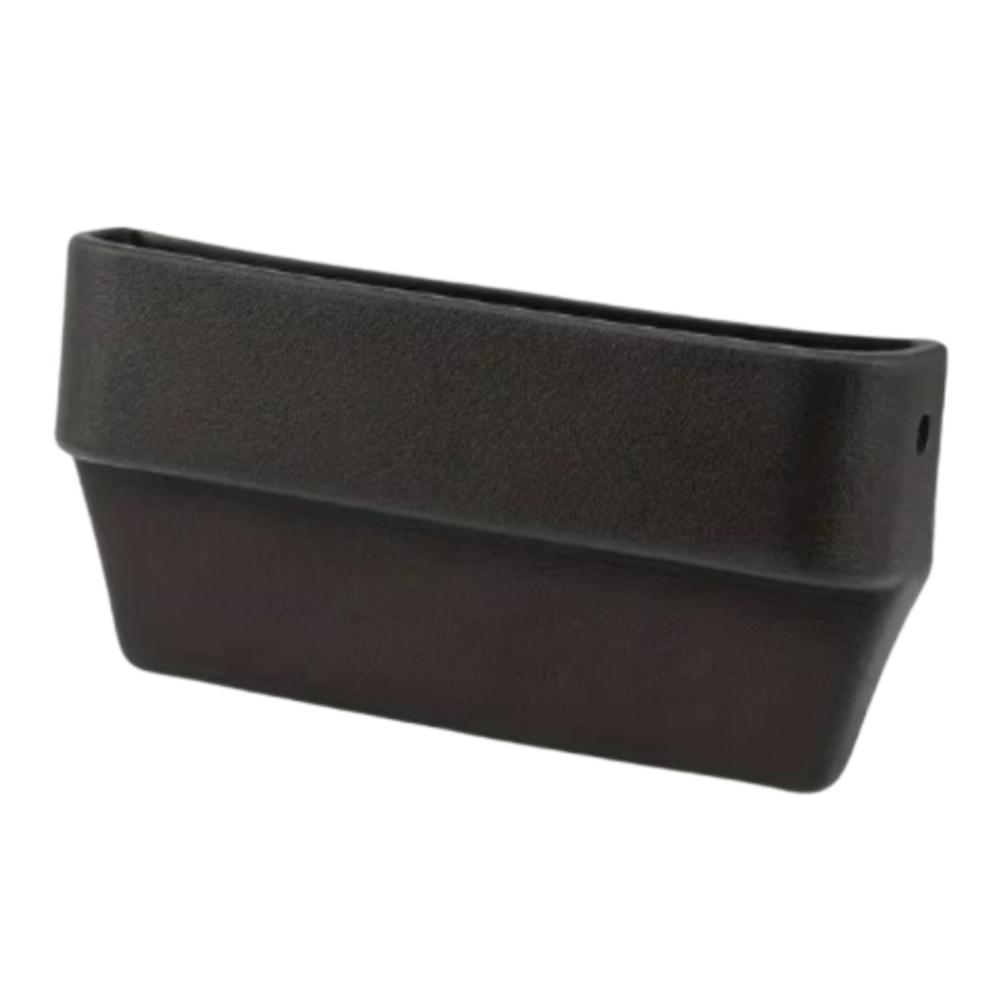 

Бокс-органайзер для щели между сиденьями автомобиля большой вместимости 2 в 1 Заполнитель щели переднего сиденья автомобиля Внутри автомобиля чёрный