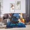 Movie Avatar The Way of Water Blankets Warm Soft Plush Throw Blanket For Living Room Travel Office Flannel Bedspread Bed Cover