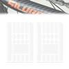 QuickYen Bicycle Frame Protector and for Mountain Bikes and Road Bikes Stickers, Anti-Scuff Anti-Scratch, (2, Clear) [Used]