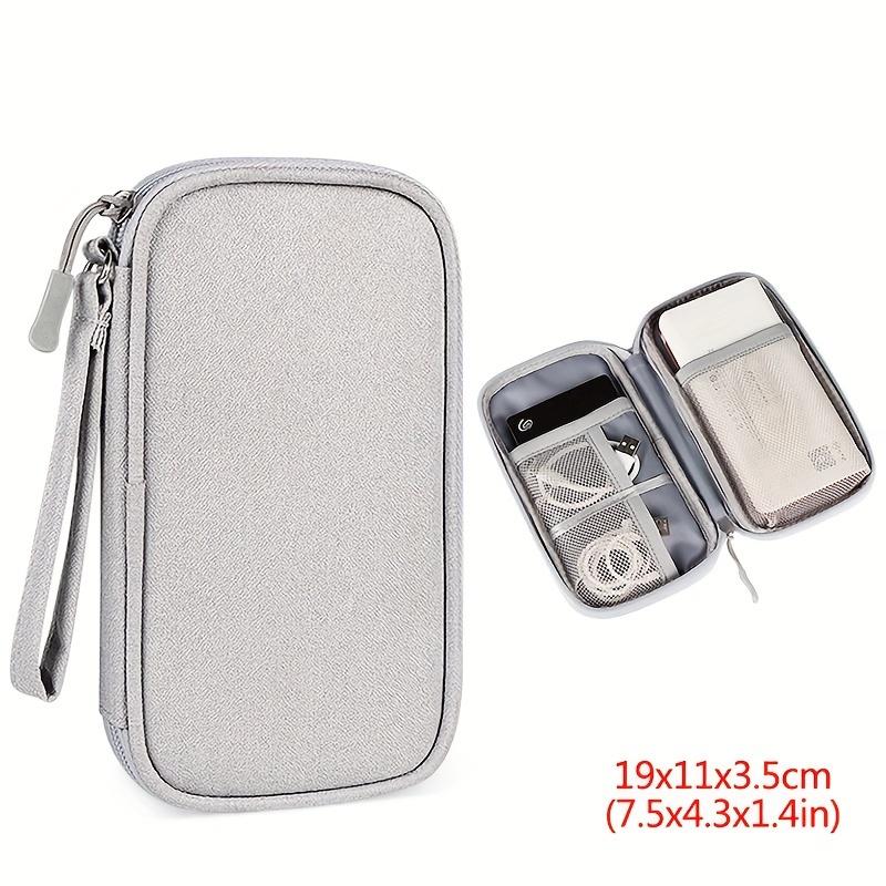 1pc Electronic Digital USB Case Portable Cable Travel Storage Pouch Bags Accessories Storage Bag for Cord Charger Power Hard Drive