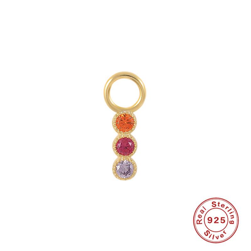 S925 Sterling Silver Earrings Charm Beads Pendant Earrings Earrings Accessories Work Wear Earrings Pendant Women