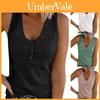 Stylish Women's Sleeveless Vest With V Neck And Ribbed Design For Summer Comfort