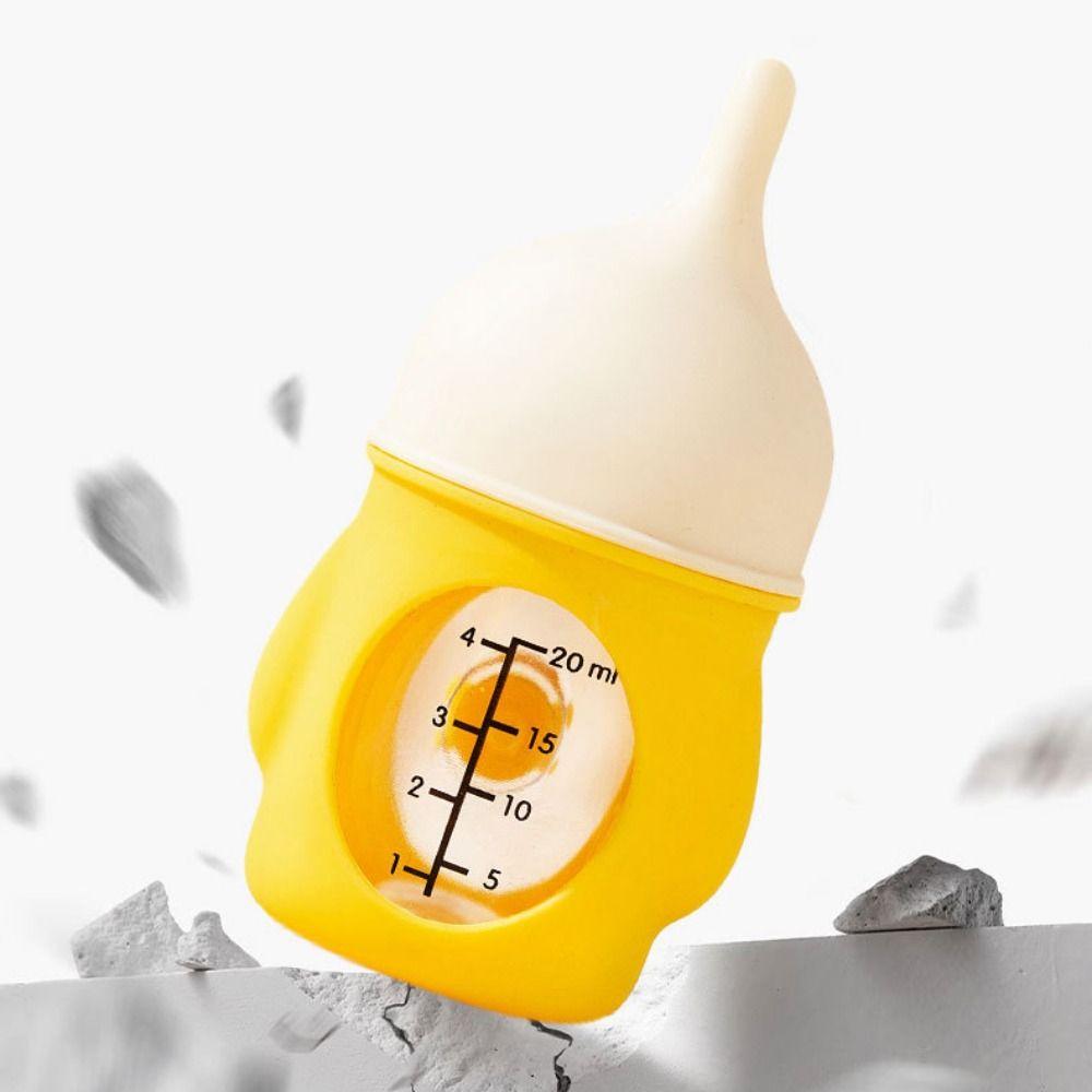 Bite Resistance Puppy Milk Feeder 20/80ML Kitten Feeding Bottle Kitten Nipple Bottle  for Feeding