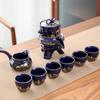 Juego de té Kungfu automático Hogar Simple Tetera Taza Cerámica