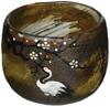 Aito (Aito) Kyoto Ware, Kiyomizu Ware, Small Teacup, Yawata Kiln, Auspicious Crane, UBH553-02