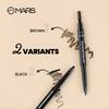 MARS Micro Precision Brow Pencil with spoolie | Retractable & Easy Glide | Long Lasting & Natural finish (0.4 g) (Brown)
