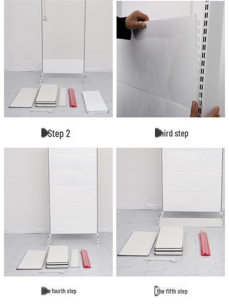 Adjustable Supermarket Display Rack for Snacks and Food, Single/Double-Sided, Ideal for Convenience Stores and Mother & Baby Products.
