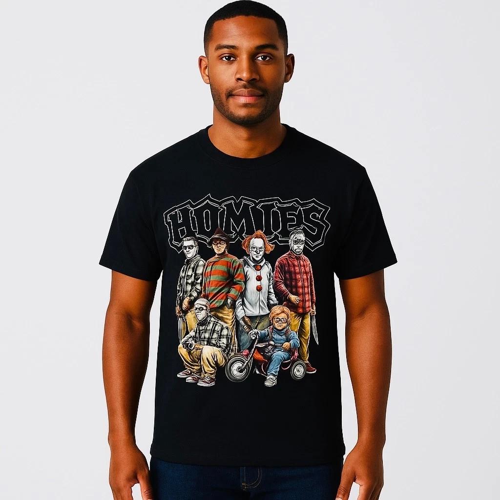 Horror Movie Legends Thugg Tee Life Halloween Shirt For Fans S