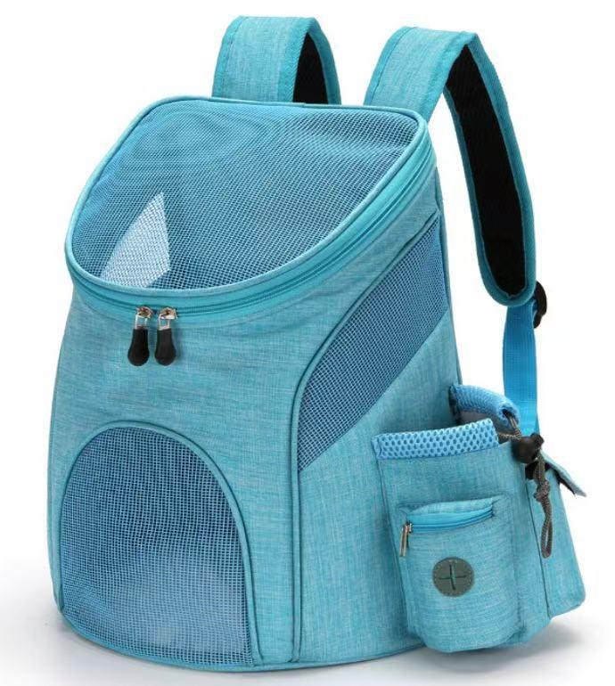 Portable Double Shoulder Pet Backpack Carrier for Dogs and Cats