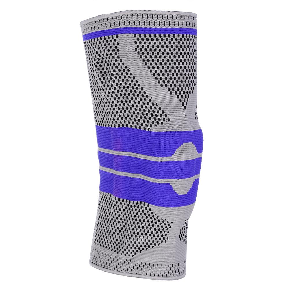 Summer Unisex Thin Ball Games Sports Kneecap Cycling Fitness Patella Protective Gear dark blue
