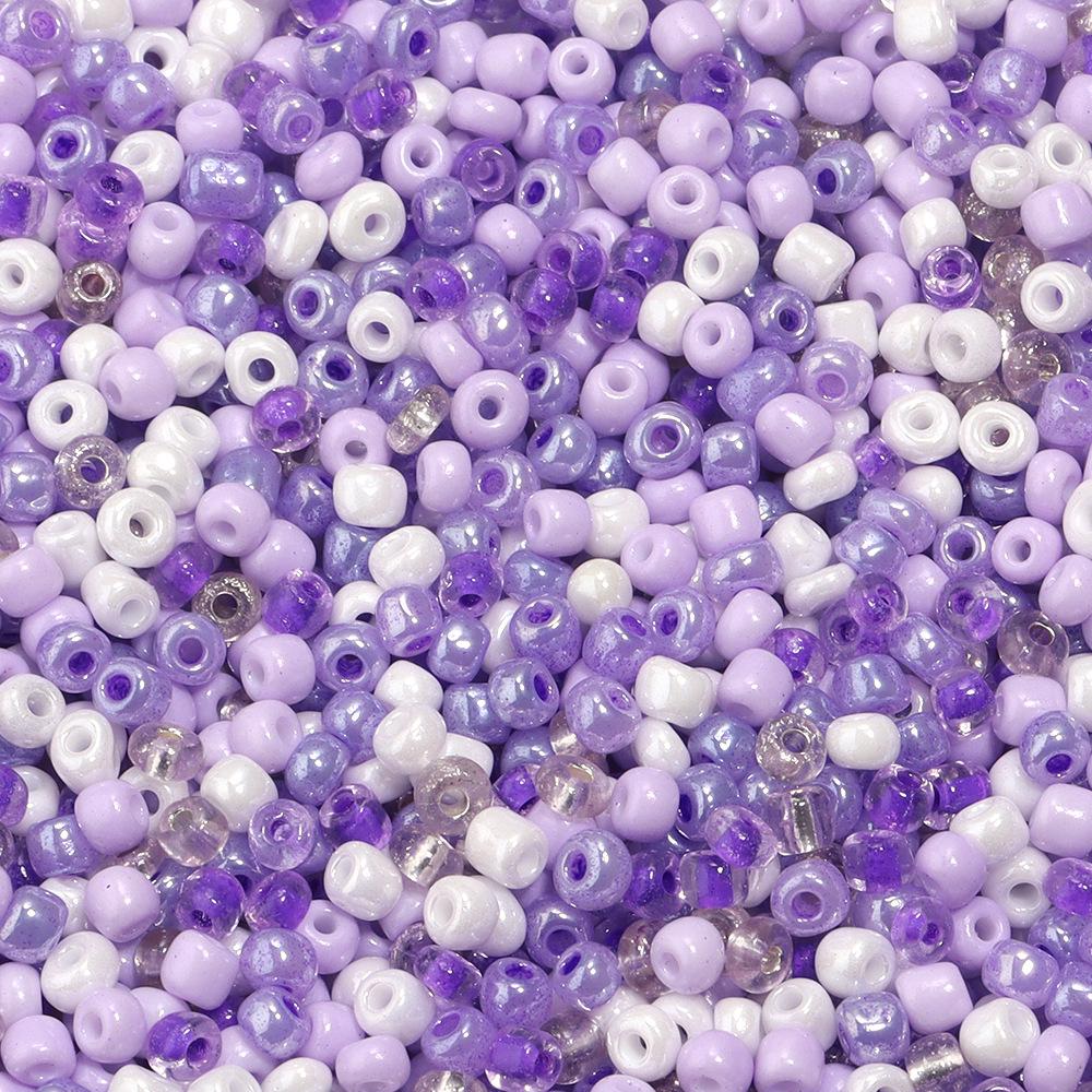 4mm Skleněné rýžové korálky smíšených barev pro DIY šperky náušnice