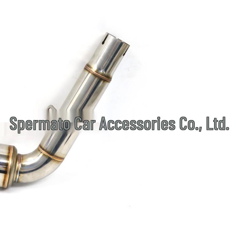 Exhaust Mid-Section for Qianjiang Huangxun 600 BJ600GS Cruiser with Back Pressure