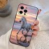 Art G-Galloping Horse Phone Case Silicone Soft For IPhone 17 16 15 14 13 12 11 X XR Plus Pro Max Plus