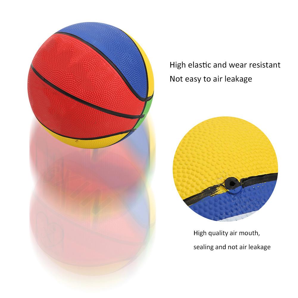 Rubber No.3 Little White Rabbit Good Elasticity Kindergarten Children Mini Outdoor Wear Resistant Basketball for 1 5