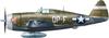 MiniArt Thunderbolt Razorback Advanced Kit Plastic Model Kit MA48030 1/48 P-47D-10RE (Airplane)