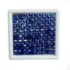 12.00 Ct Square Cut Natural Blue Sapphire Certified Loose Gemstone 5x5 mm Lot