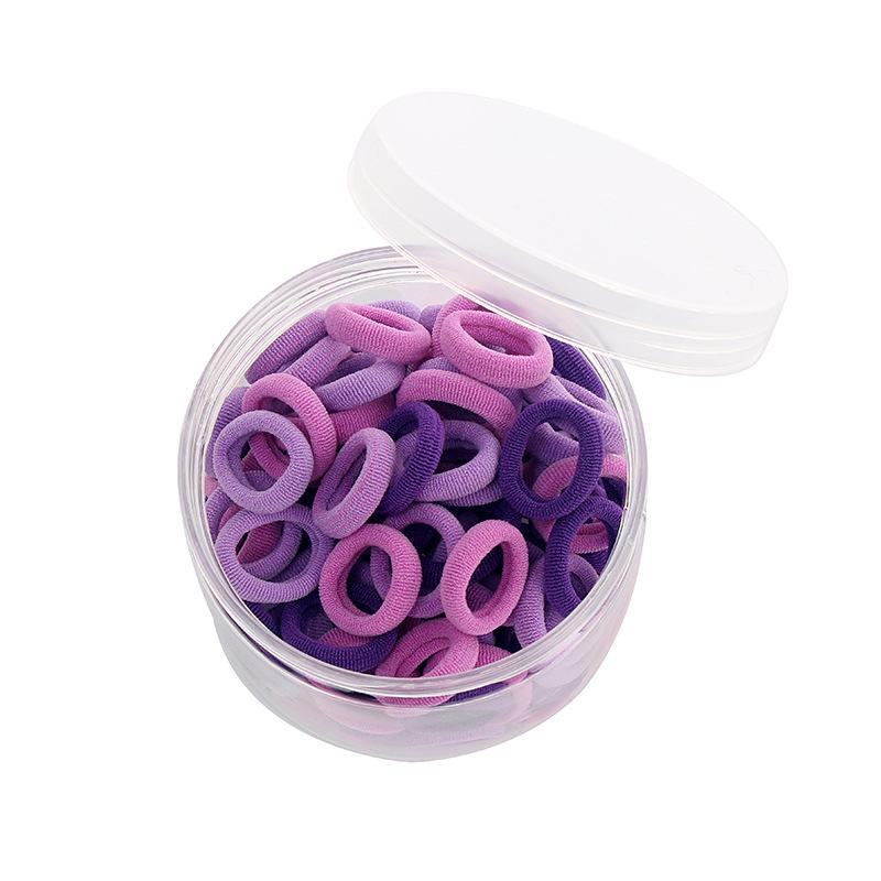 Kids' Elastic Hair Bands - Gentle, No-Tangle Rubber Bands for Girls