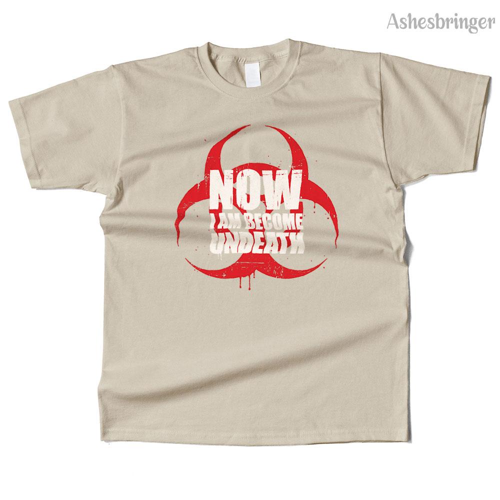 Mens Cotton Undeath Graphic High Quality T Shirt Street Casual Style Tee for Men and Women