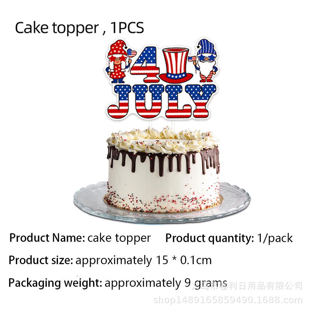 Independence Day Themed Party Supplies Independence Day Decoration Usa Flag Hanging Tablecloth Power Strip Celebration Arrangement