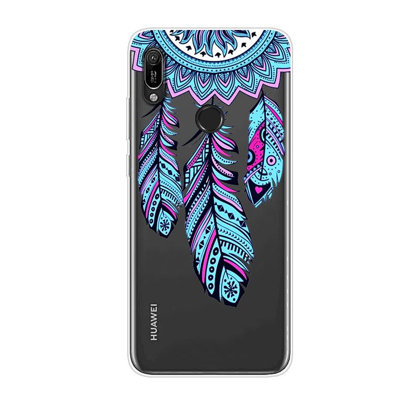 For Huawei Y6 2019 Case Soft Silicone Back Cover Bag Phone Case For Huawei Y6S Y6 Prime Pro 2019 Y 6S 2019 TPU Case Y6S 2020