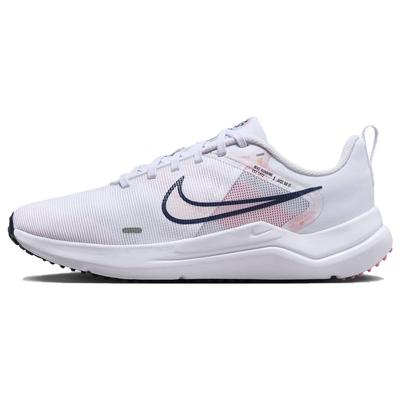 Downshifter 12 Premium Floral Watercolor Women Sneakers White Pearl-Pink Football-Grey DX7885-100