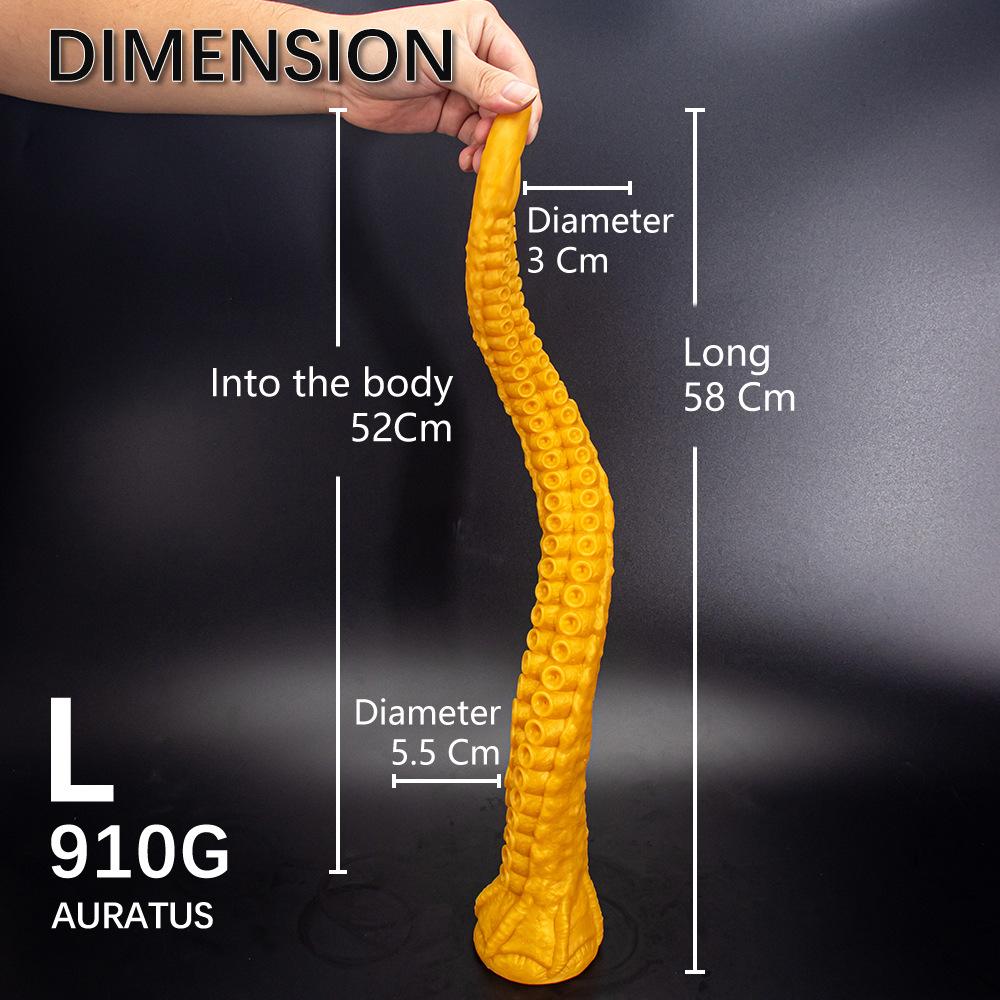 Extra Long Octopus Tentacle Dildo Anal Plug with Suction Cup, Anal Dildo Sex Toys Realistic Dildo Adult Sex Toy
