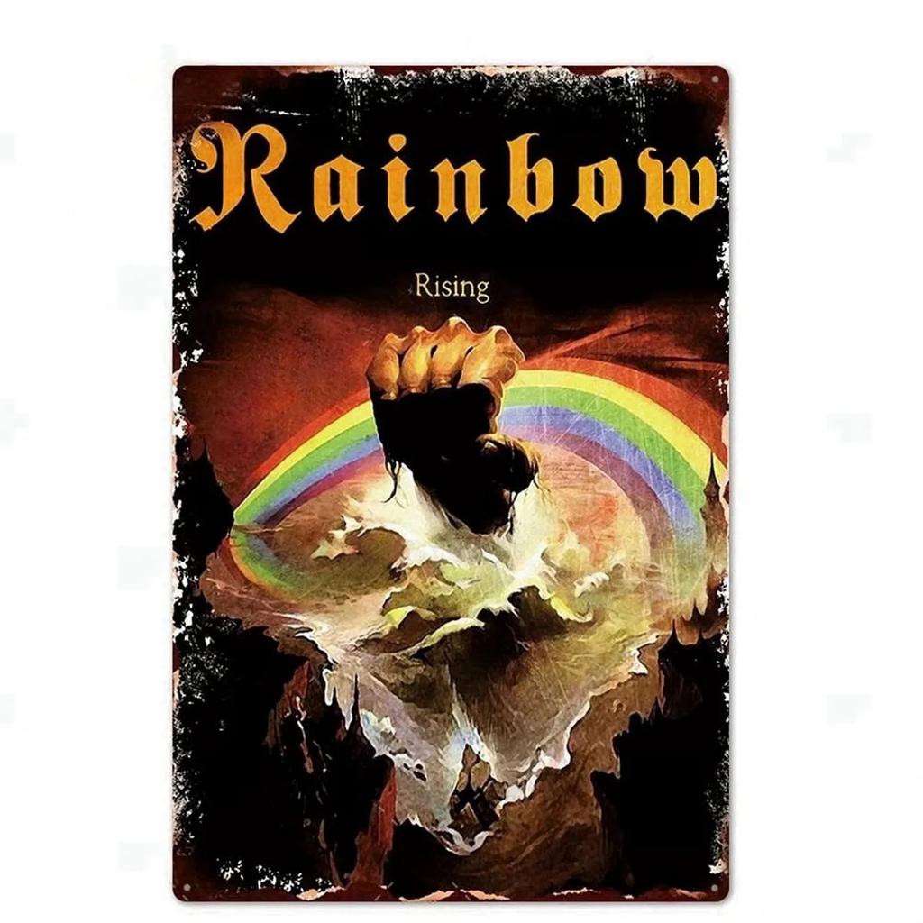 Vintage Rock N Roll Metal Tin Signs Plaque  Band Wall Art Decor for Man Cave Home Cafe Garden Club Bar  Retro Iron Painting Post