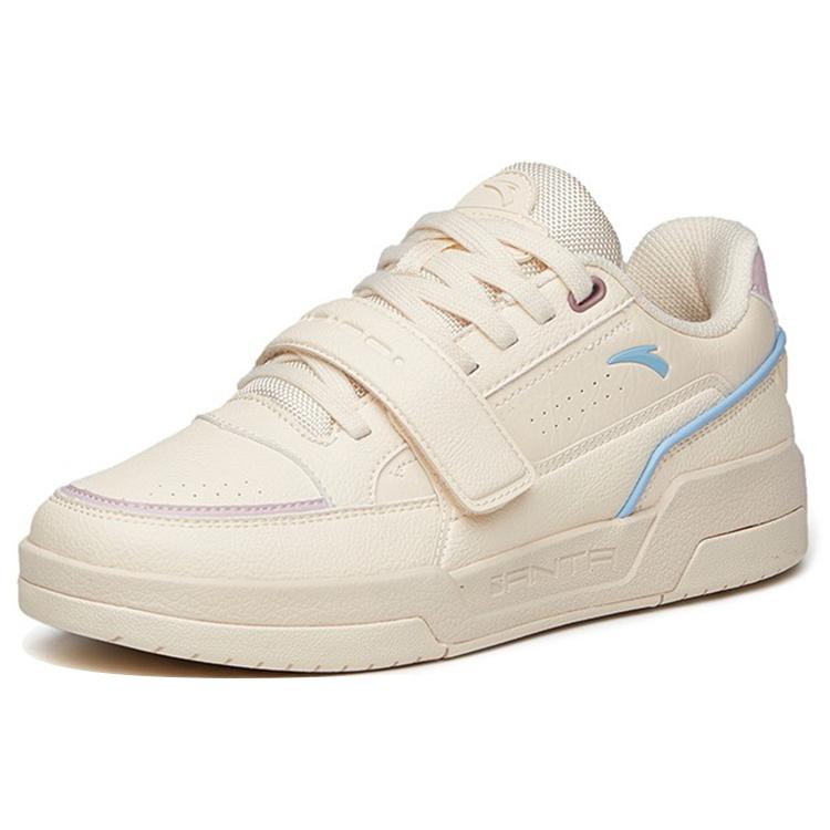 Anta Low top Skateboard Shoes Women's White Purple Blue 922218067-4