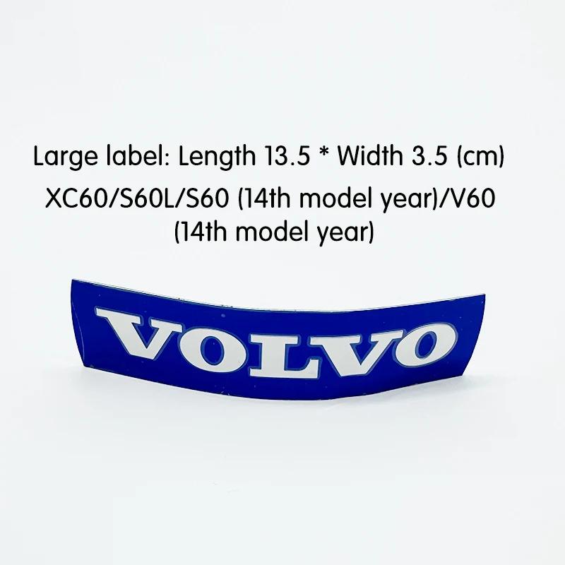 Pour VOLVO XC60 S60 XC70 XC90 S40 V40 V60 Voiture Panneau Avant Calandre de Pare-chocs Avant Panneau Étiquette Calandre Emblèmes Bleu Logo Autocollants Voiture