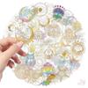50Pcs/Set Golden Culture & Custom Series 01 PET Stickers Waterproof DIY Fashion Doodle Decals Stickers