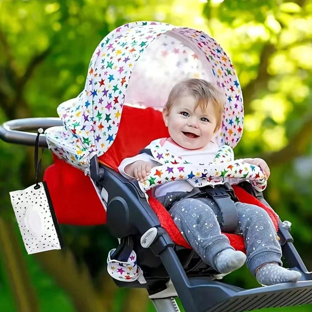 3pcs Baby Wipe Storage Bag Tissue Holder Wet Wipes Oganizer Facial Tissue Pouch for Travel Mask Bags Tissue Bag Oganizer