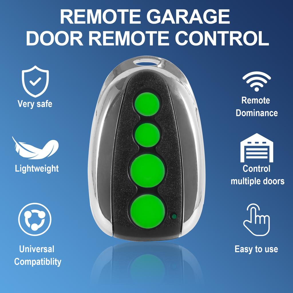 M12 Remote Control 4-Button for Automatic Swing Sliding Gate Opener Wireless Transmitter Key Fobs Security Gate Controller