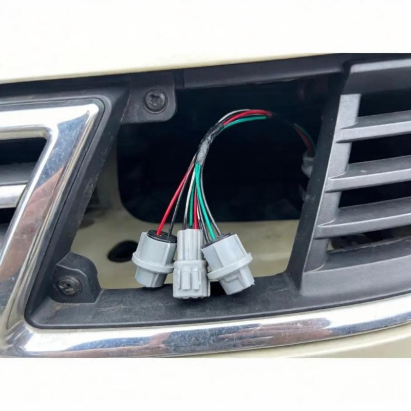 Car Tail Light Plug And Wiring Kit Replace Part Number 265513S500 Built To Withstand Harsh Driving Conditions