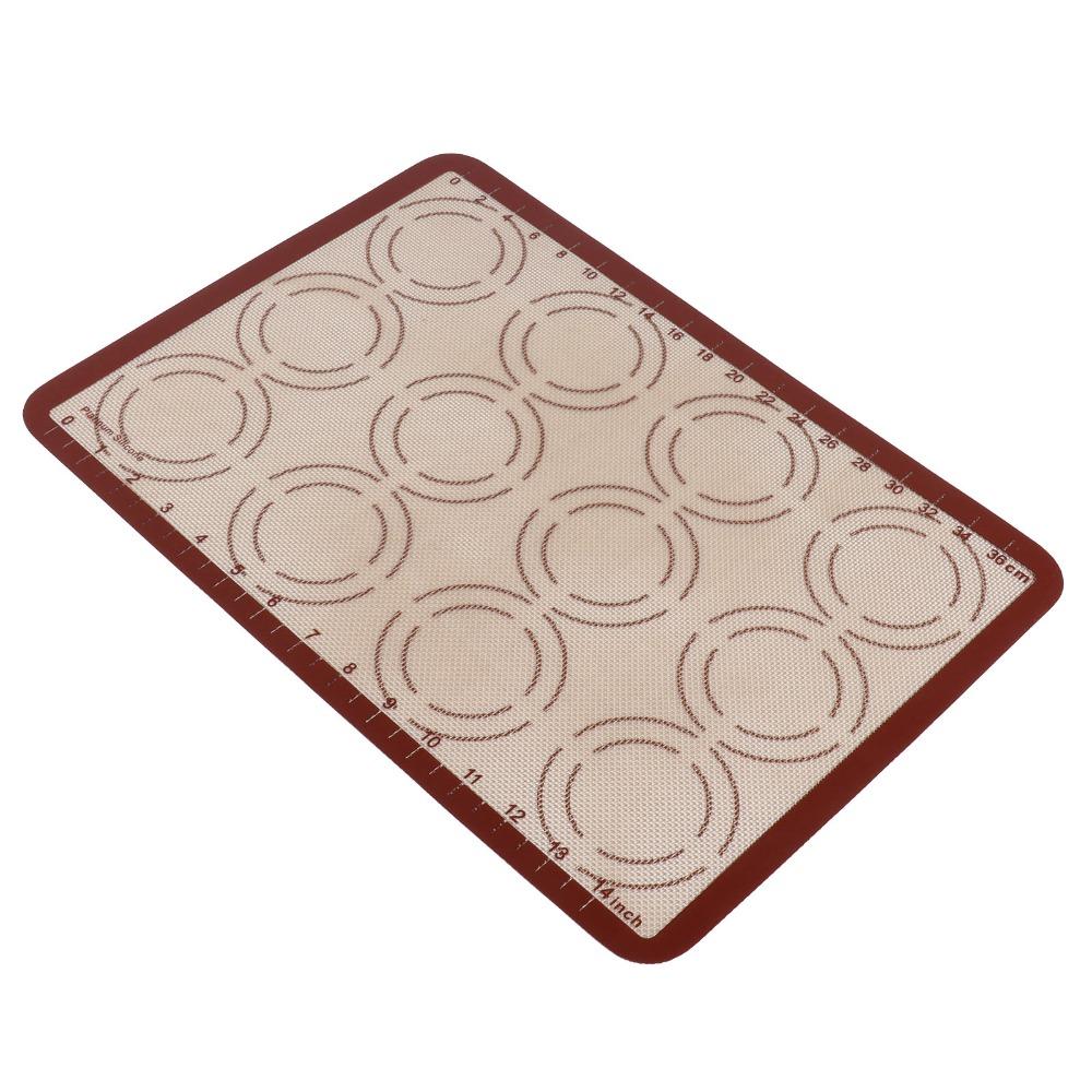 Glass Fiber Silicone Baking Mat Food Grade Silicone Oven Liner Pastry Mat for Baking Home Baking