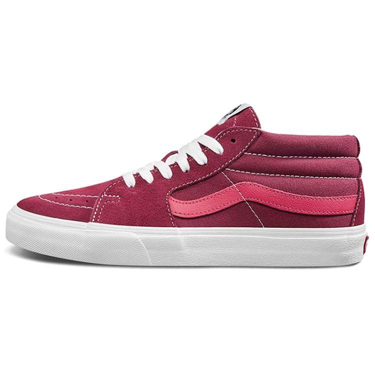 

Красные кроссовки унисекс Vans Sk8-Mid Biking Poinsettia VN0A3WM3VXZ